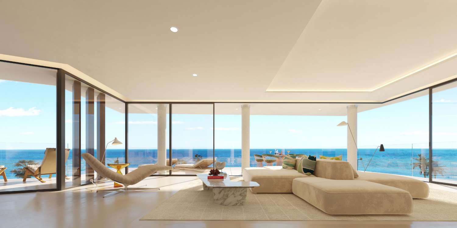 Estepona primera línea de playa-El concepto de Promoción residencial verdaderamente Exclusiva 4 ÚLTIMOS APARTAMENTOS