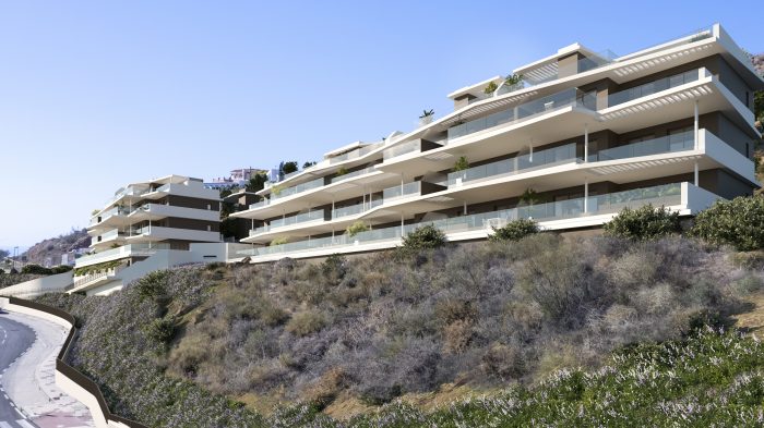 Apartamentos con vistas al mar en Rincón de la Victoria, Málaga - despertar viendo el horizonte.