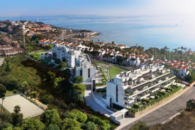 Comfortable apartments with sea views of El Faro Mijas