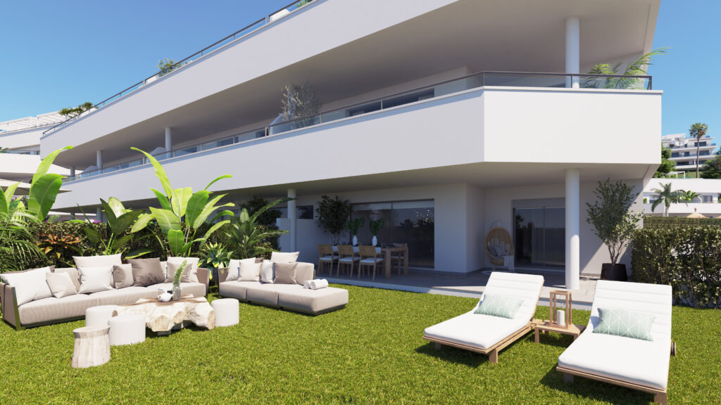Apartamentos modernos en Estepona-Esta magnífica ubicación complementa la calidad de los detalles