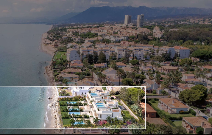 Exclusivo villas en 1 línea de mar, Marbella Este